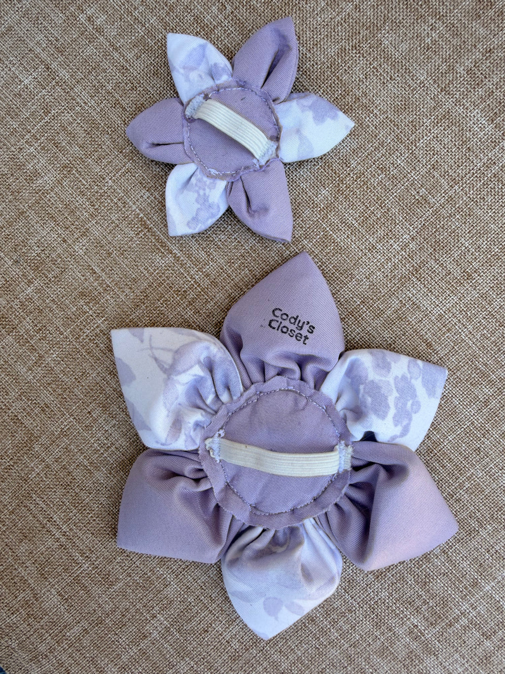 Purple Floral Dog Bloom